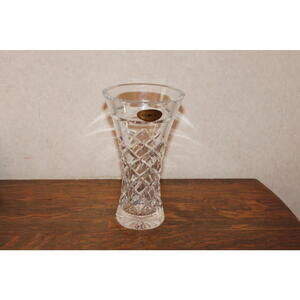 Vintage Block Casablanca Lead Crystal Vase – 7 Inches Tall